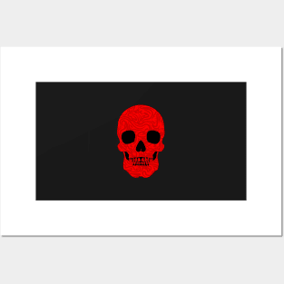 Red Skull | Pop Art Posters and Art